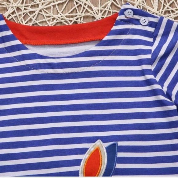 Embroidered Bunny Rabbit Dress Easter Spring - Picture 5 of 7